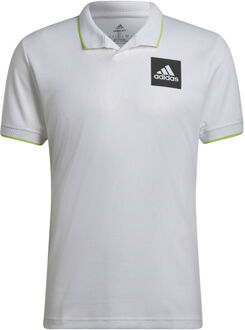adidas Paris FLFT Polo Heren-Wit - S