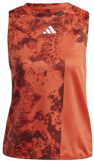 adidas Paris MA Tanktop Dames-Oranje,Rood - XS