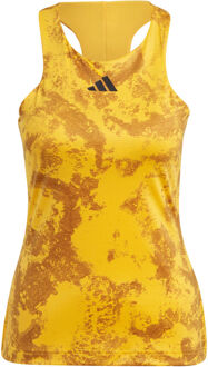 adidas Paris Y-Tank Tanktop Dames-Goudgeel - XS