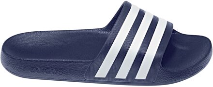 adidas Performance Adilette Aqua badslippers donkerblauw - 46