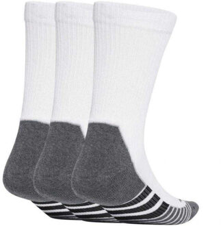 adidas Performance crew sokken voor volwassenen (pak van 3) Wit - 40
