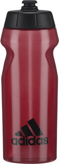 adidas Performance Logo Bidon 0,5L rood - ONE-SIZE