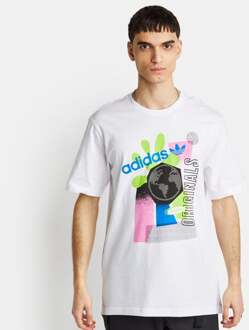 adidas Planet Earth - Heren T-shirts White - M