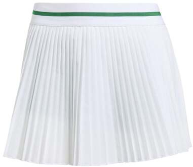 adidas Pleat Pro Rok Dames-Wit,Groen - XS
