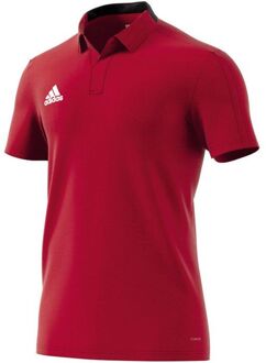 adidas Poloshirt - Maat L  - Mannen - rood