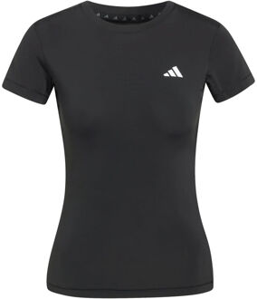 adidas Power Essentials T-shirt Dames-zwart - L