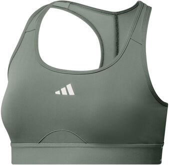 adidas Powerreact Training Sport-bh Dames salie - XS