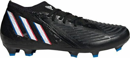 adidas Predator Edge.2 FG Voetbalschoenen Heren zwart - wit - blauw - rood - 42 2/3