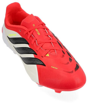 adidas predator league fg j voetbal schoen firm ground jongens - - maat 38 Rood