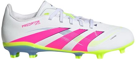 adidas Predator League FG/MG Voetbalschoenen JR 38 Wit