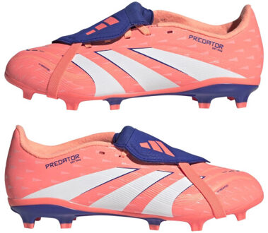 adidas predator league ft fg/mg j voetbal schoen firm ground jongens - Oranje - 38 2/3