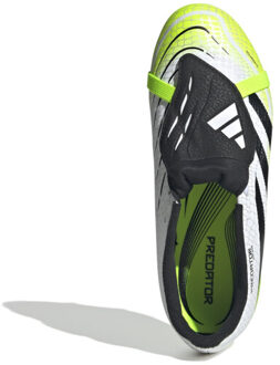 adidas predator league ft fg/mg j voetbal schoen firm ground jongens - Wit - 37 1/3