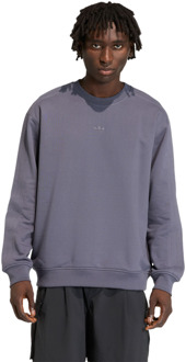 adidas Premium Essentials Crew Sweatshirt Sweatshirts Heren - Grijs - Maat XXL - Katoen Jersey Grey