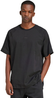 adidas Premium Essentials T-shirt T-shirts Heren - Zwart - Maat XXL - Katoen Jersey Black