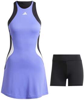 adidas Premium Pro Jurk Dames-Paars,Zwart - XL
