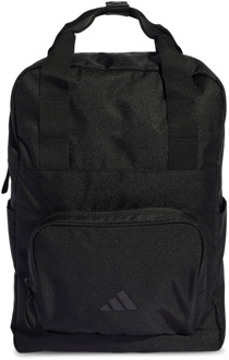adidas Prime Backpack Tassen Unisex - Zwart - One Size - Leer Black