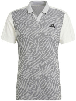 adidas Pro Polo Heren-Grijs,Lichtgrijs - S