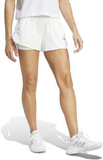 adidas Pro Shorts Dames-Wit - M