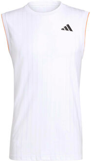 adidas Pro Tanktop Heren-wit - XXL