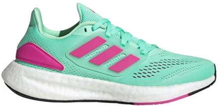 adidas Pureboost 22 Neutrale Schoen Dames-Turkoois,Paars - 44 2/3