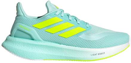 adidas Pureboost 5 Neutrale schoen Dames-mint, neongeel - 40