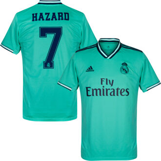 adidas Real Madrid 3e Shirt 2019-2020 + Hazard 7 - 50