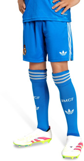 adidas Real Madrid Korte Broeken Kinder - Blauw - Maat 123 - 129 CM - Mesh/Synthetisch Blue