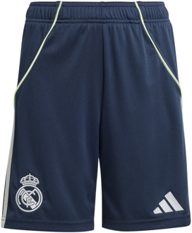 adidas Real Madrid Korte Broeken Kinder - Blauw - Maat 159 - 164 CM - Poly Mesh Blue