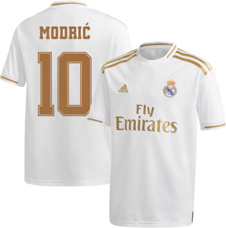 adidas Real Madrid Shirt Thuis 2019-2020 + Modric 10 (Fan Style) - Kinderen - 128