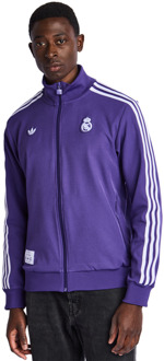 adidas Real Madrid Trainingspakken Heren - Paars - Maat M - Poly Tricot Purple