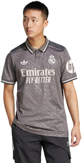 adidas Real Madrid Truien/Replica's Heren - Grijs - Maat XXXL - Poly Mesh Grey
