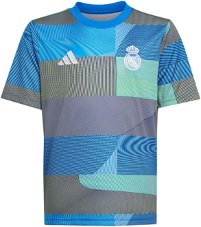 adidas Real Madrid Truien/Replica's Kinder - Blauw - Maat 135 - 140 CM - Poly Mesh Blue