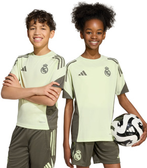 adidas Real Madrid Truien/Replica's Kinder - Groen - Maat 135 - 140 CM - Poly Mesh Green