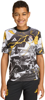 adidas Real Madrid Truien/Replica's Kinder - Wit - Maat 123 - 129 CM - Poly Mesh White