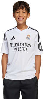 adidas Real Madrid Truien/Replica's Kinder - Wit - Maat 159 - 164 CM - Poly Mesh White