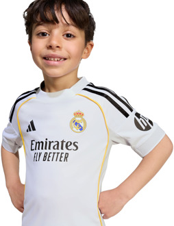 adidas Real Madrid Truien/Replica's Peuter - Wit - Maat 105 - 110 CM - Poly Mesh White