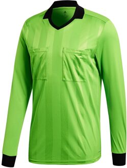 adidas Referee 18 LS Jersey Sportshirt performance - Maat S  - Mannen - groen