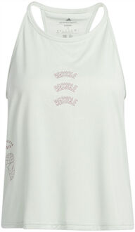 adidas RFTO Hardloopshirt Dames-Groen - XS