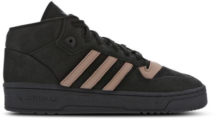 adidas Rivalry Sneakers Heren - Zwart - Maat 43 1/3 - Leer Black