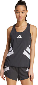 adidas RTR Singlet Dames zwart/wit - L