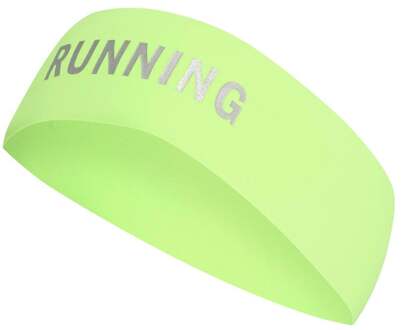 adidas Run ClimaCool Hoofdband Unisex-neongeel, wit - m/l