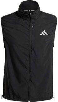 adidas Run Essential Vest Hardloopvesten Heren-zwart - S,L