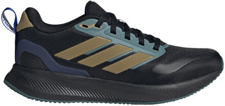 adidas Runfalcon 5 Neutrale Schoen Kinderen-Zwart,Kaki - 36 2/3,39 1/3