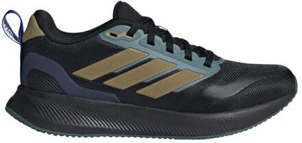 adidas Runfalcon 5 Neutrale Schoen Kinderen-Zwart,Kaki - 39 1/3