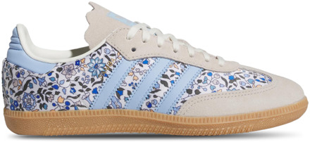 adidas Samba Kindersneakers - Blauw - Maat 38 2/3 - Mesh/Synthetisch Blue