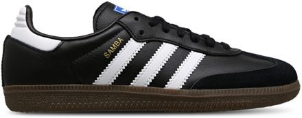 adidas Samba Kindersneakers - Zwart - Maat 38 2/3 - Leer Black