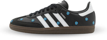 adidas Samba light blue floral core black Zwart - 39 1/3