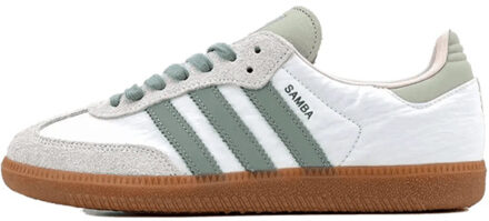adidas Samba og cloud white silver green - maat 42 2/3 Wit