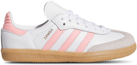 adidas Samba Peuterschoenen - Wit - Maat 30 - Leer White