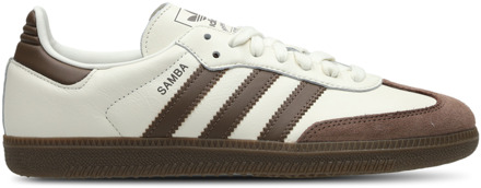 adidas Samba Sneakers Dames - Beige - Maat 38 - Leer